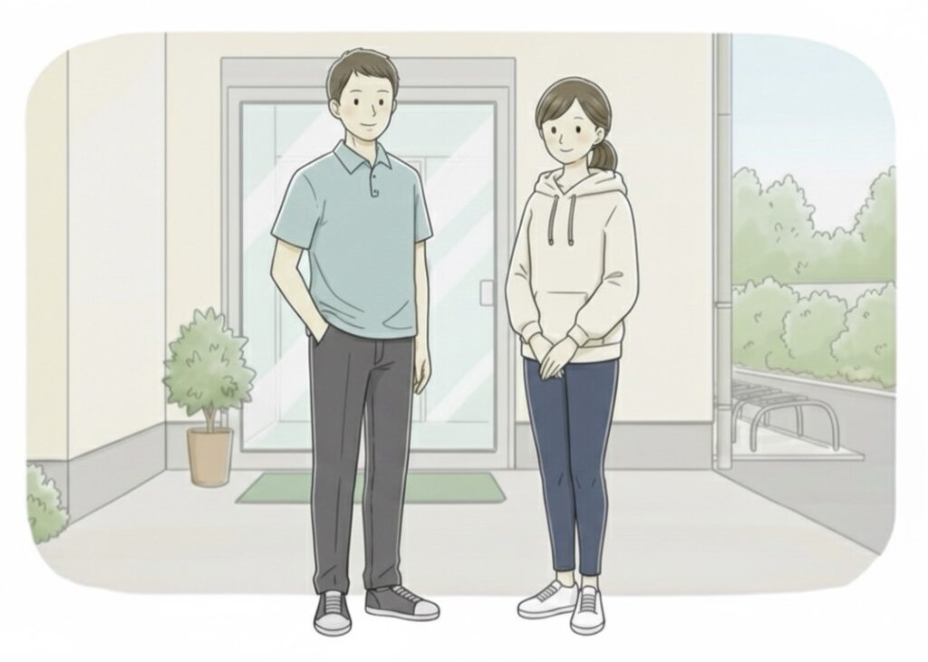 就労支援B型職員　服装
