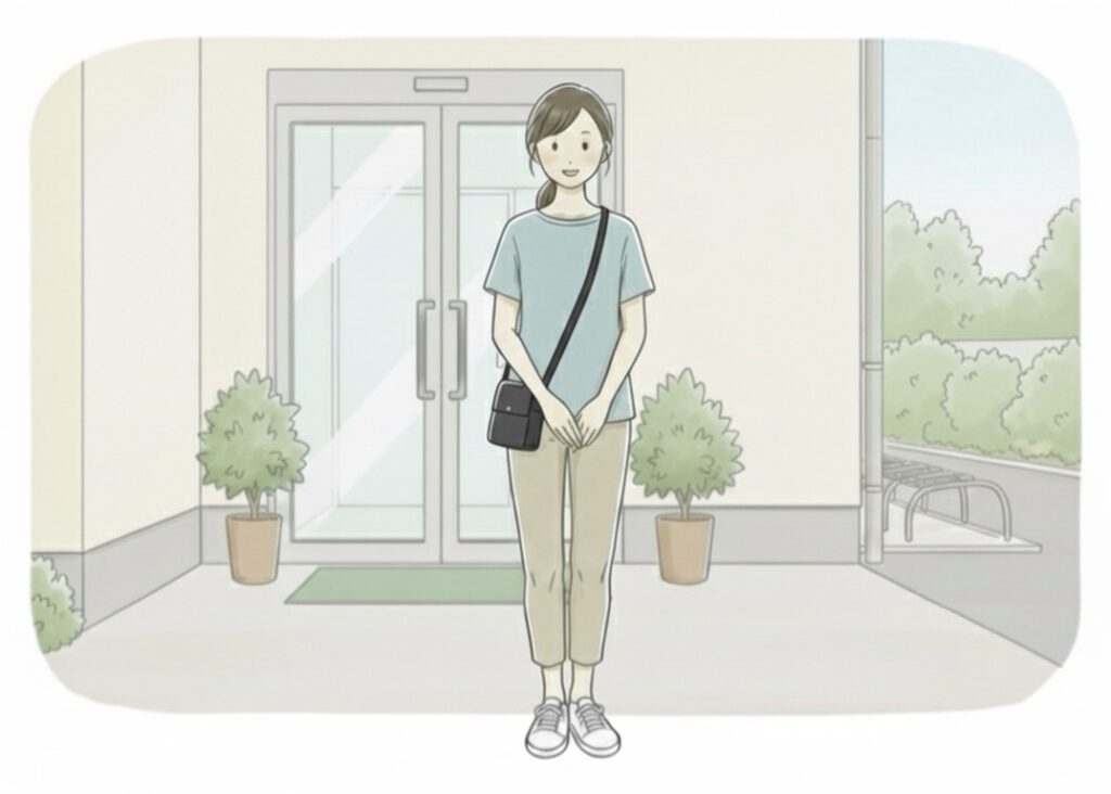 就労支援B型職員　夏の服装